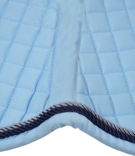 Saddle Pad Dressage Cob Light Blue 3