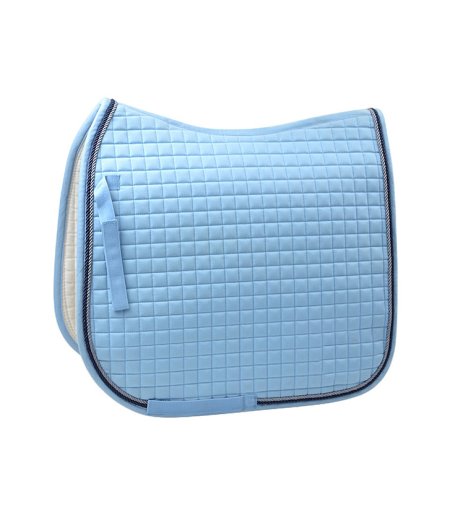 Saddle Pad Dressage Cob Light Blue