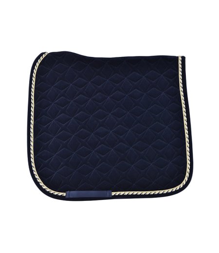 Navy Corduroy Dressage Saddle Pad