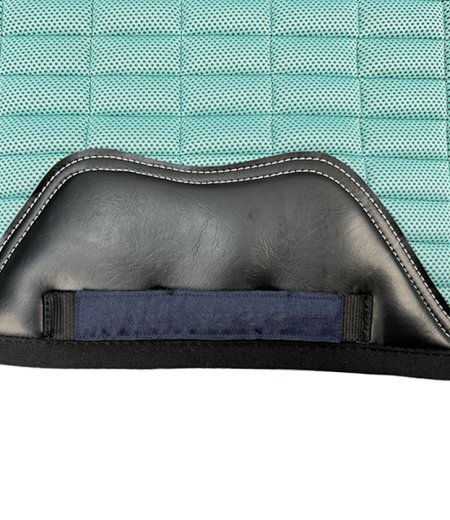 Green Anti-microbial Dressage Saddle Pad