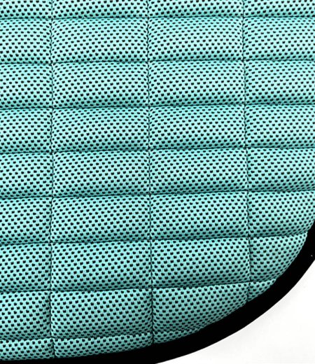 Green Anti-microbial Dressage Saddle Pad