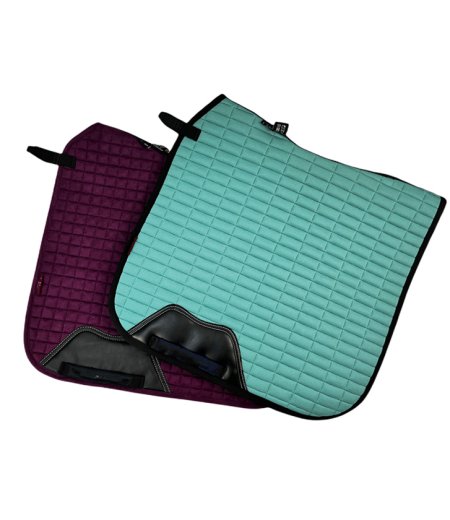 Green Anti-microbial Dressage Saddle Pad